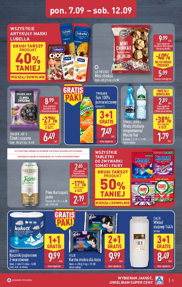 Gazetka Aldi 10/09/2026 – 12/09/2026 - gazetki promocyjne str. 5