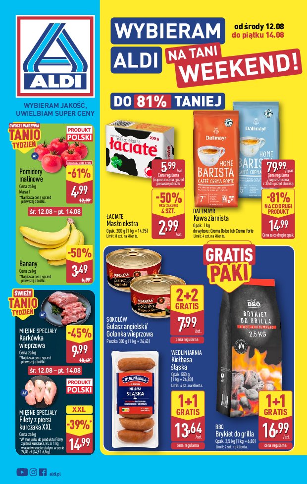 Gazetka Aldi 12/08/2026 – 14/08/2026