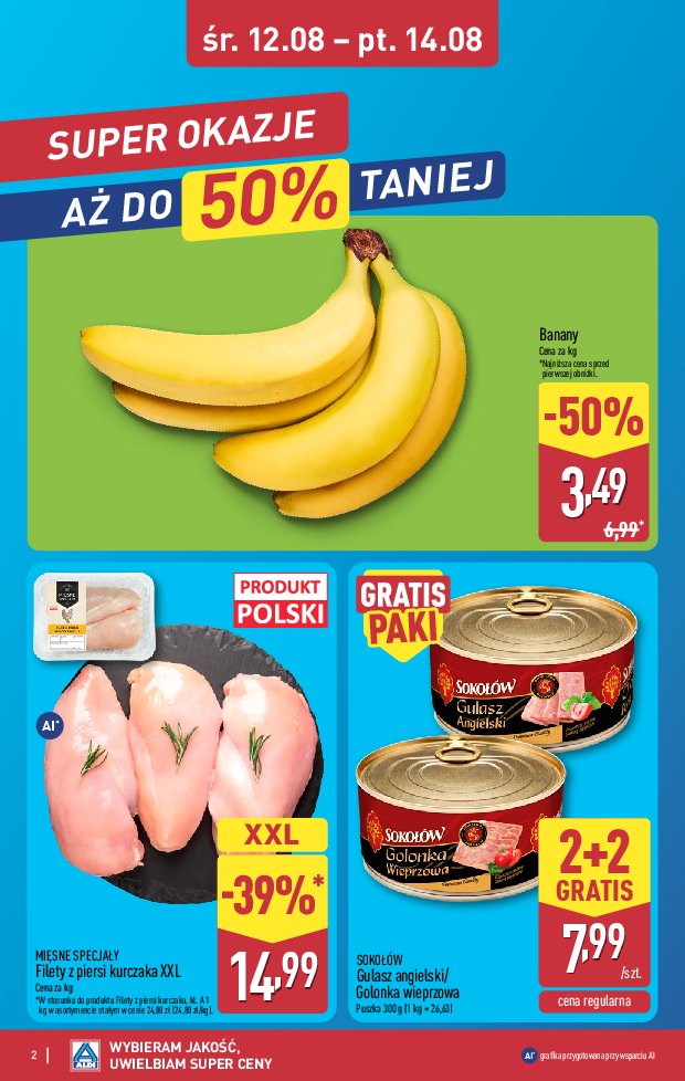 Gazetka Aldi 12/08/2026 – 14/08/2026 - gazetki promocyjne str. 2