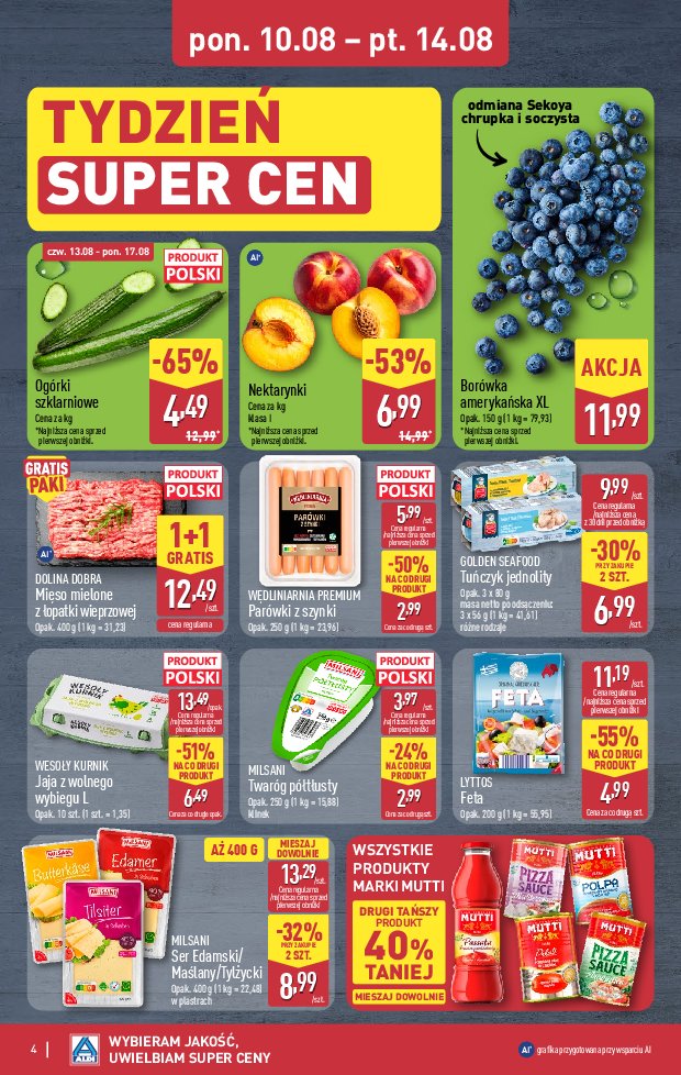 Gazetka Aldi 12/08/2026 – 14/08/2026 - gazetki promocyjne str. 4