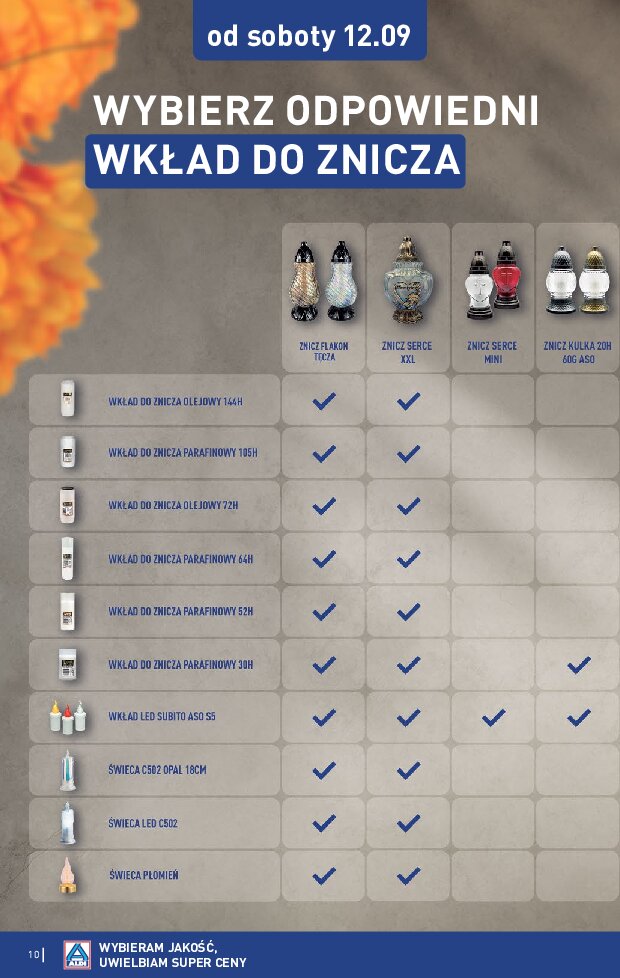 Gazetka Aldi 12/09/2026 – 30/09/2026 - gazetki promocyjne str. 10