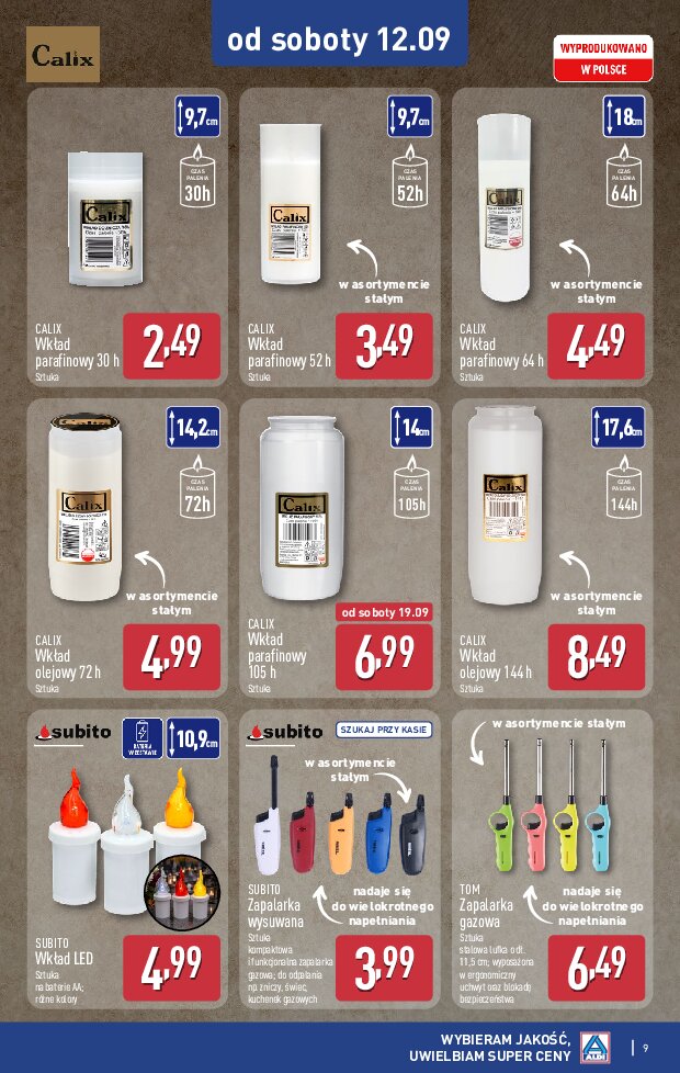 Gazetka Aldi 12/09/2026 – 30/09/2026 - gazetki promocyjne str. 9