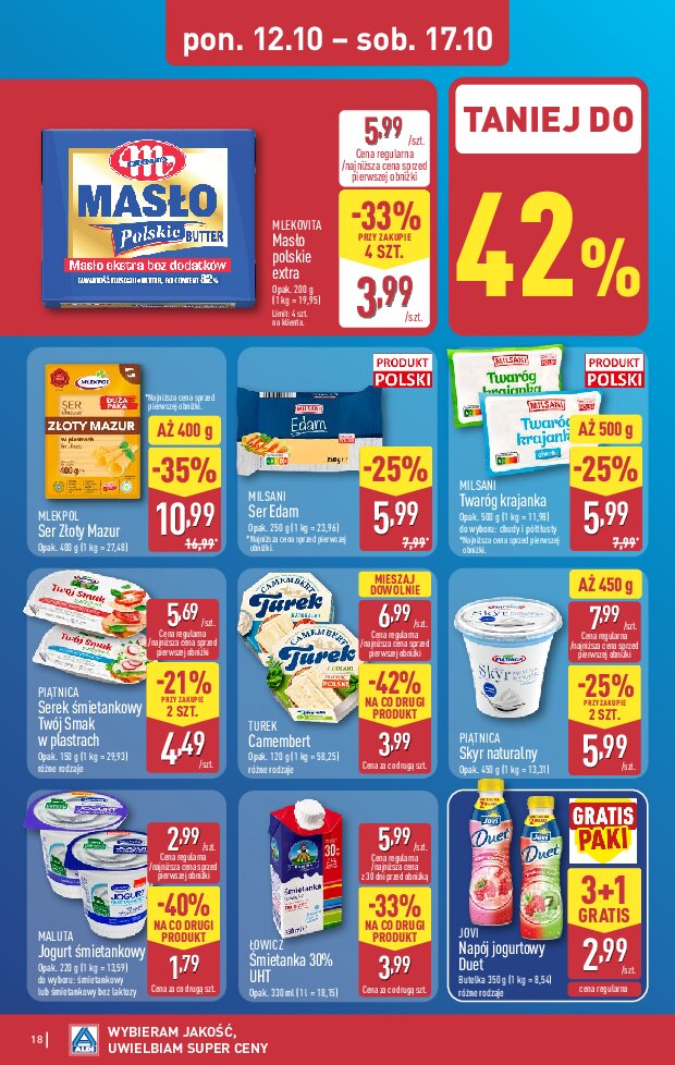 Gazetki promocyjne – nabiał - gazetki promocyjne str. 33