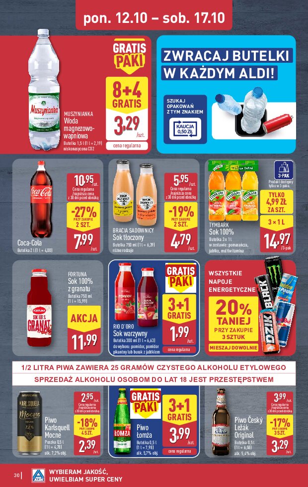 Gazetka Aldi 12/10/2026 – 17/10/2026 - gazetki promocyjne str. 30