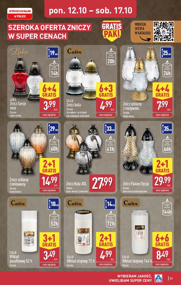 Gazetka Aldi 12/10/2026 – 17/10/2026 - gazetki promocyjne str. 33
