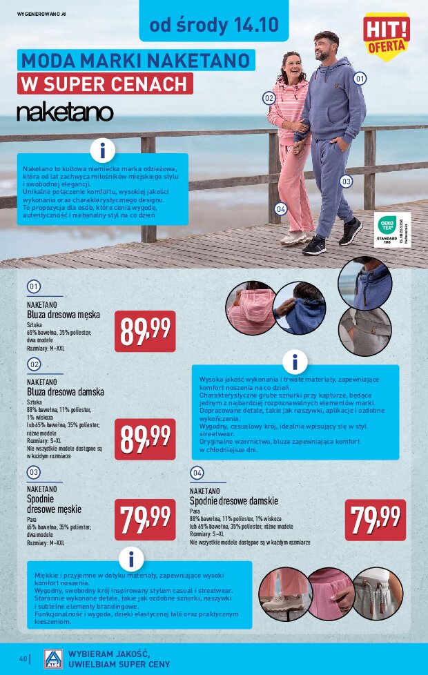 Gazetka Aldi 12/10/2026 – 17/10/2026 - gazetki promocyjne str. 40