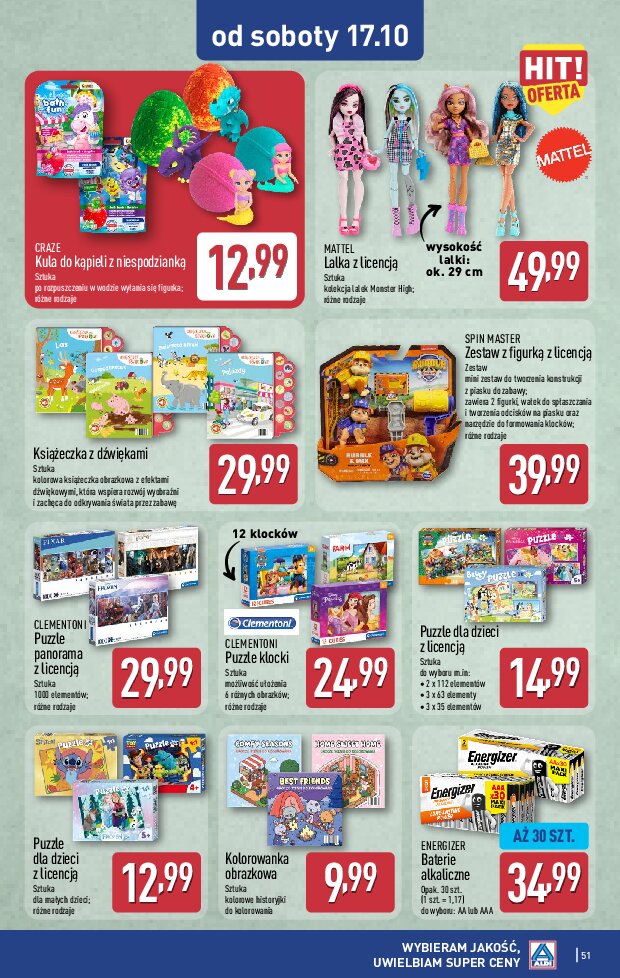 Gazetka Aldi 12/10/2026 – 17/10/2026 - gazetki promocyjne str. 51