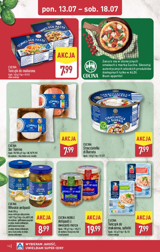 Gazetka Aldi 13/07/2026 – 18/07/2026 - strona 14