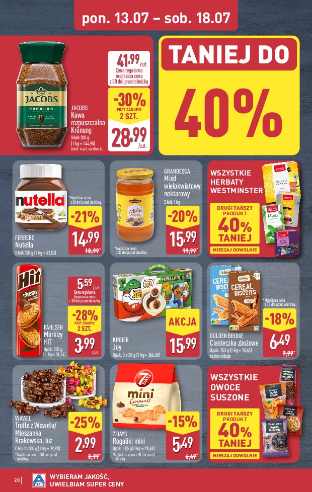 Gazetka Aldi 13/07/2026 – 18/07/2026 - strona 20