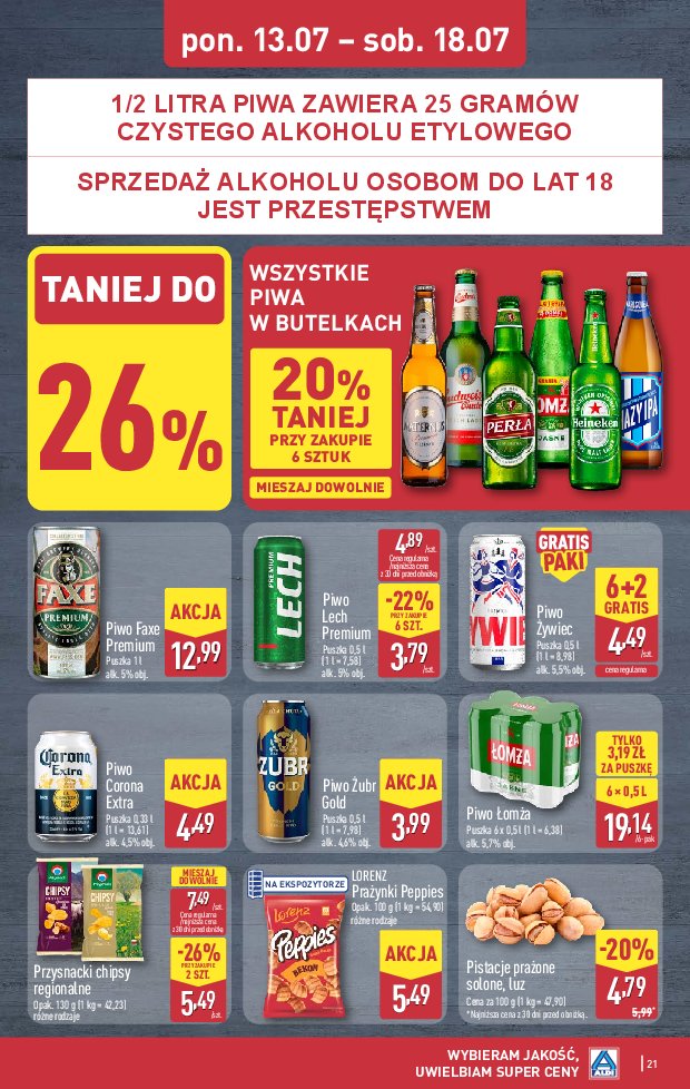 Gazetka Aldi 13/07/2026 – 18/07/2026 - strona 21