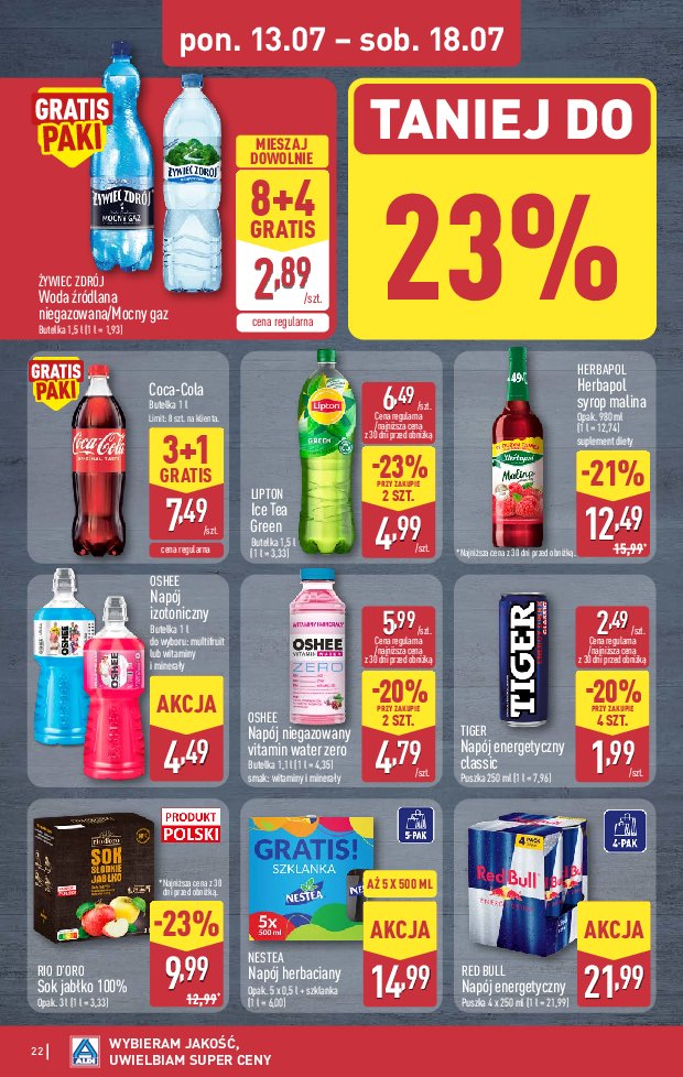 Gazetka Aldi 13/07/2026 – 18/07/2026 - strona 22