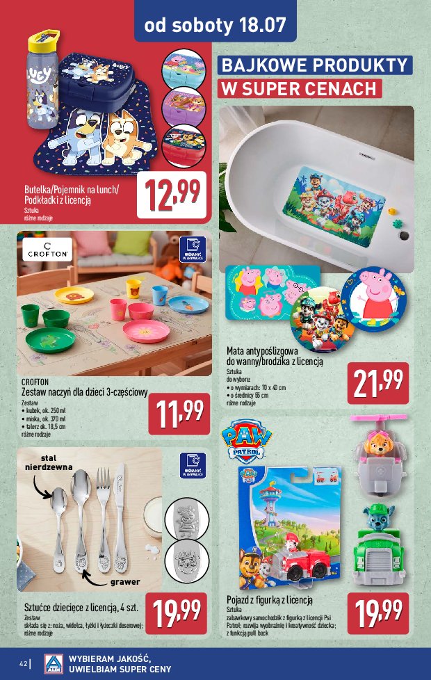 Gazetka Aldi 13/07/2026 – 18/07/2026 - strona 42