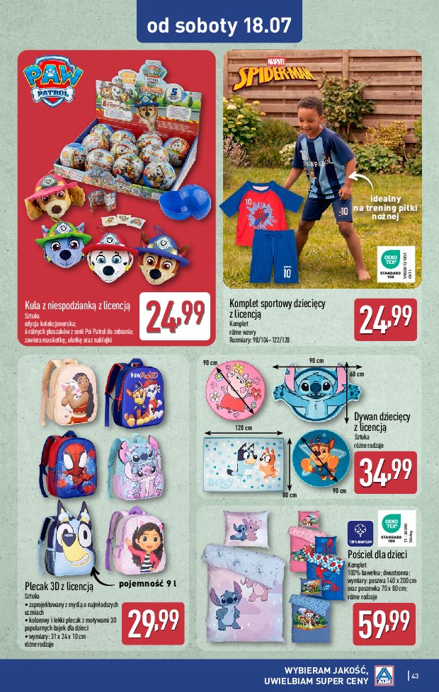 Gazetka Aldi 13/07/2026 – 18/07/2026 - strona 43