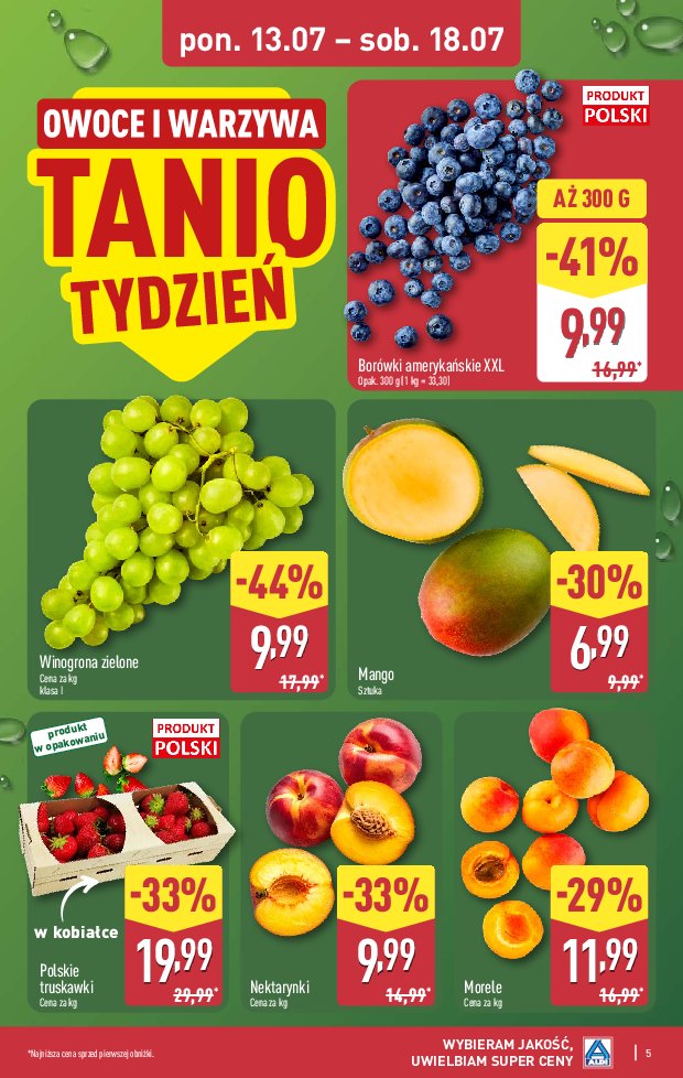 Gazetka Aldi 13/07/2026 – 18/07/2026 - strona 5
