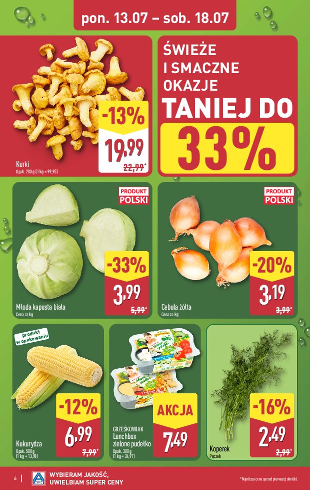Gazetka Aldi 13/07/2026 – 18/07/2026 - strona 6
