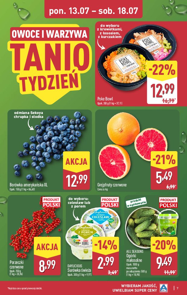 Gazetka Aldi 13/07/2026 – 18/07/2026 - strona 7