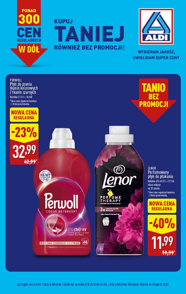 Środki do prania - gazetki promocyjne str. 17