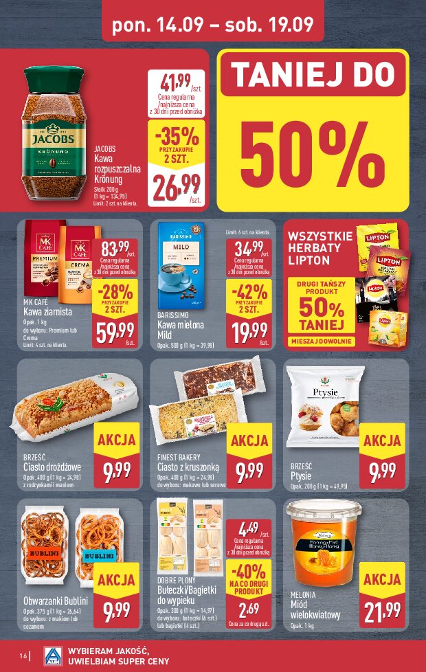 Gazetka Aldi 14/09/2026 – 19/09/2026 - gazetki promocyjne str. 16