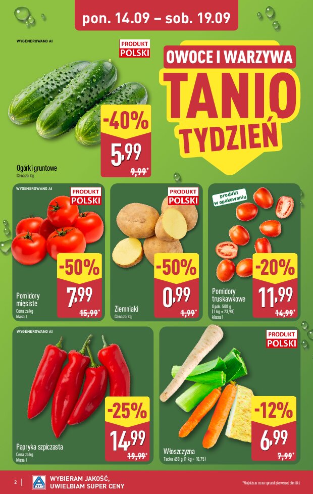 Gazetka Aldi 14/09/2026 – 19/09/2026 - gazetki promocyjne str. 2