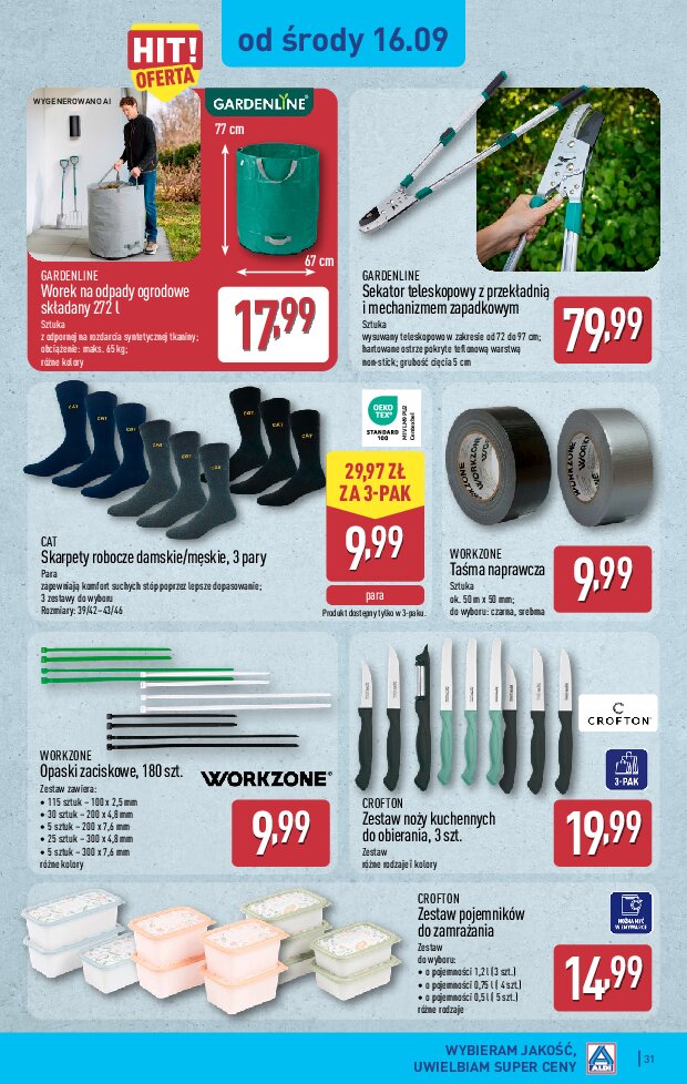 Gazetka Aldi 14/09/2026 – 19/09/2026 - gazetki promocyjne str. 31
