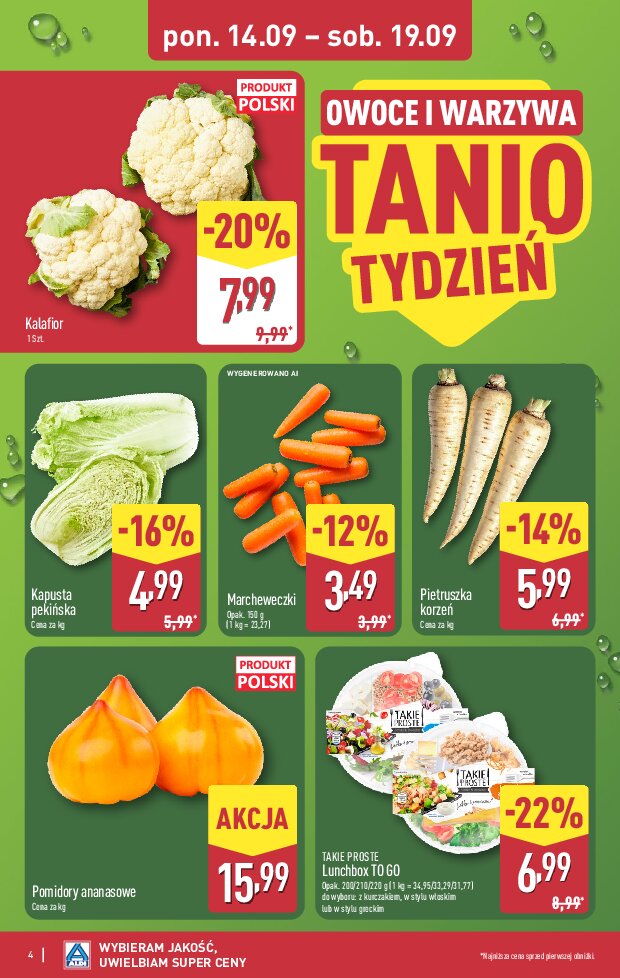 Gazetka Aldi 14/09/2026 – 19/09/2026 - gazetki promocyjne str. 4