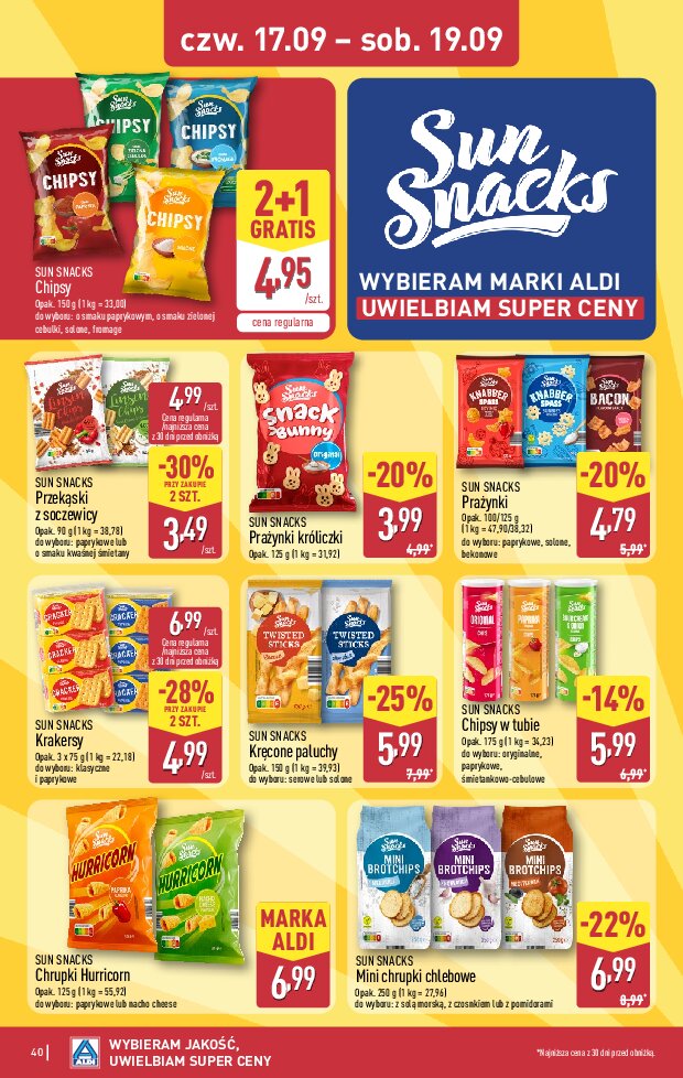 Gazetka Aldi 14/09/2026 – 19/09/2026 - gazetki promocyjne str. 40