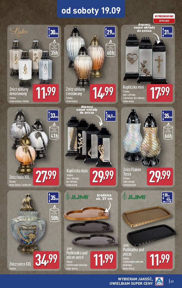 Gazetka Aldi 14/09/2026 – 19/09/2026 - gazetki promocyjne str. 43