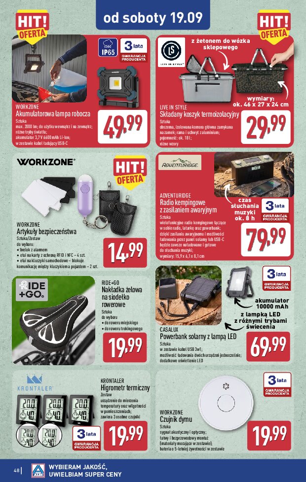 Gazetka Aldi 14/09/2026 – 19/09/2026 - gazetki promocyjne str. 48