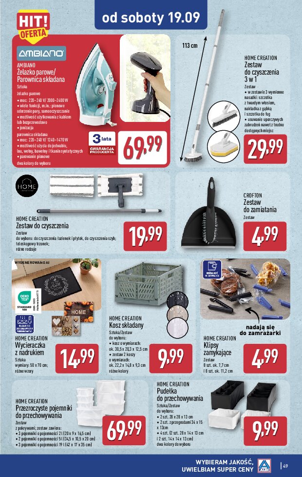 Gazetka Aldi 14/09/2026 – 19/09/2026 - gazetki promocyjne str. 49