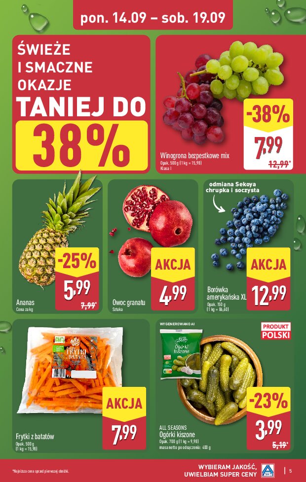 Gazetka Aldi 14/09/2026 – 19/09/2026 - gazetki promocyjne str. 5