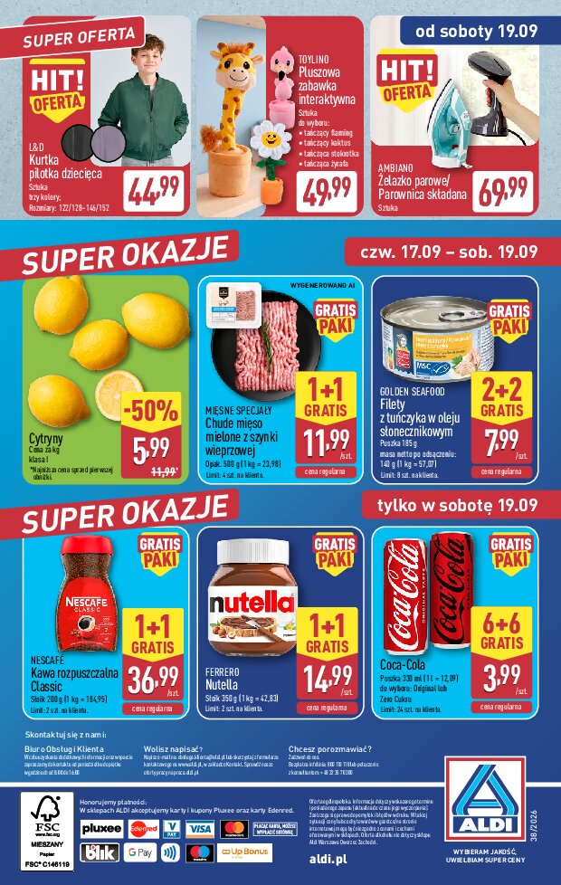 Gazetka Aldi 14/09/2026 – 19/09/2026 - gazetki promocyjne str. 50