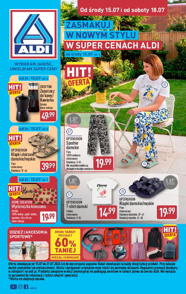 Gazetka Aldi 15/07/2026 – 21/07/2026