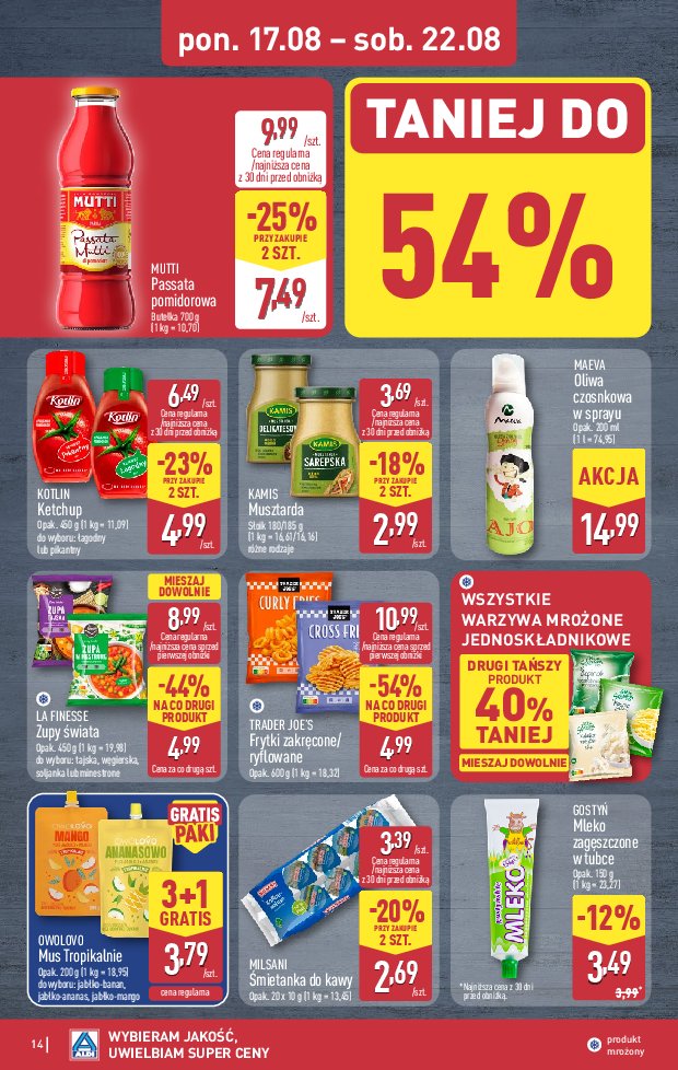 Gazetka Aldi 17/08/2026 – 22/08/2026 - gazetki promocyjne str. 14