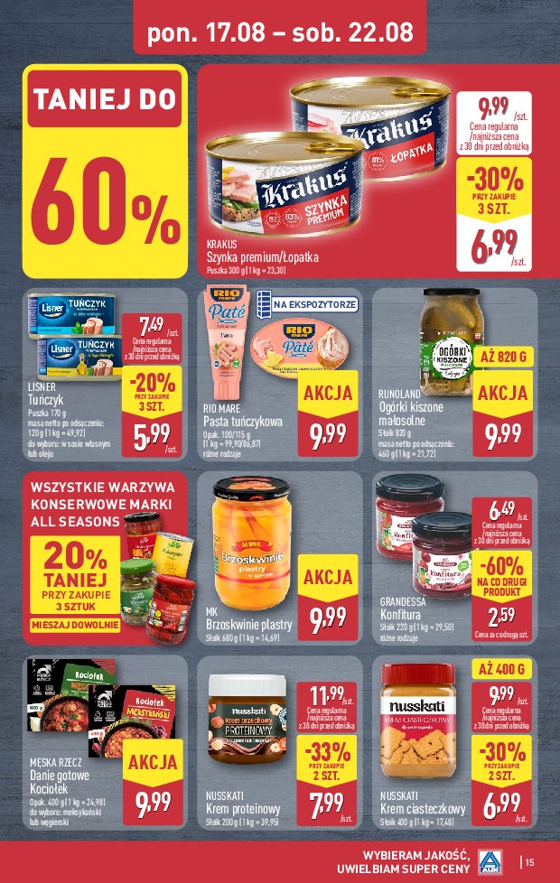 Gazetka Aldi 17/08/2026 – 22/08/2026 - gazetki promocyjne str. 15