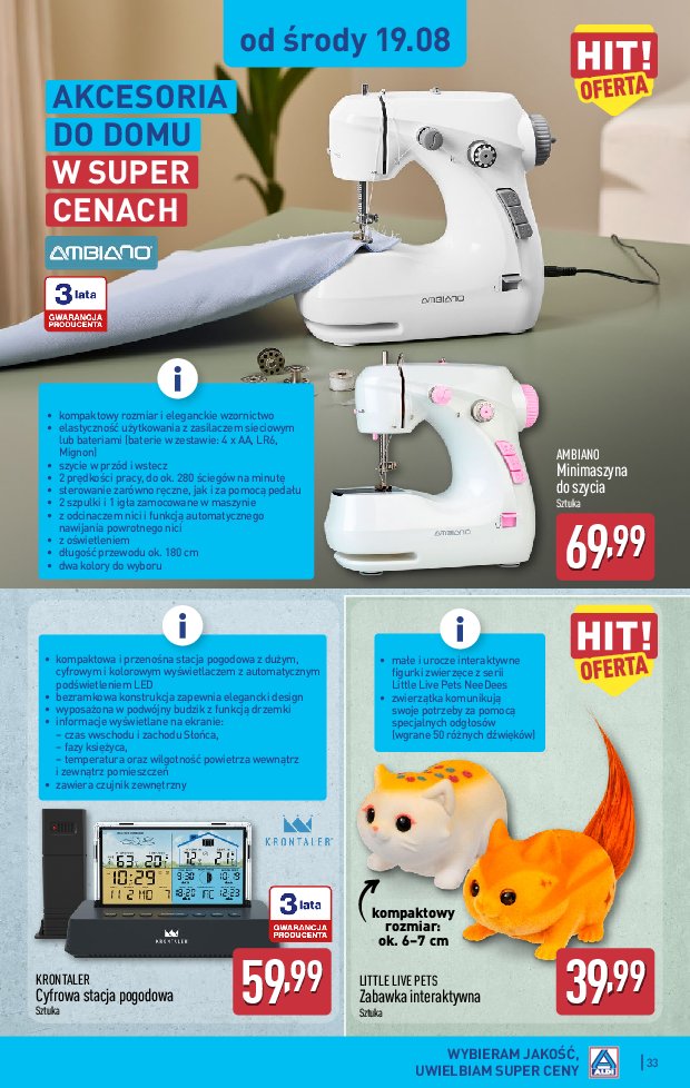 Gazetka Aldi 17/08/2026 – 22/08/2026 - gazetki promocyjne str. 33