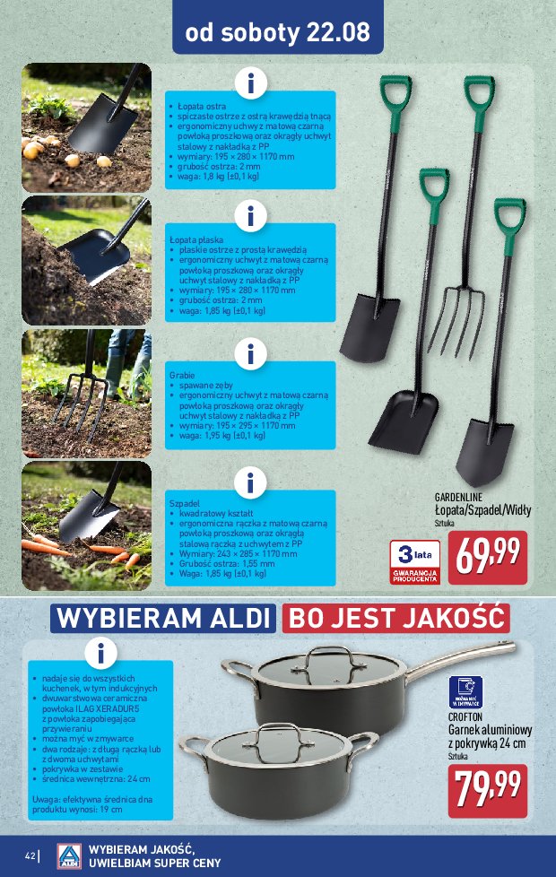 Gazetka Aldi 17/08/2026 – 22/08/2026 - gazetki promocyjne str. 42