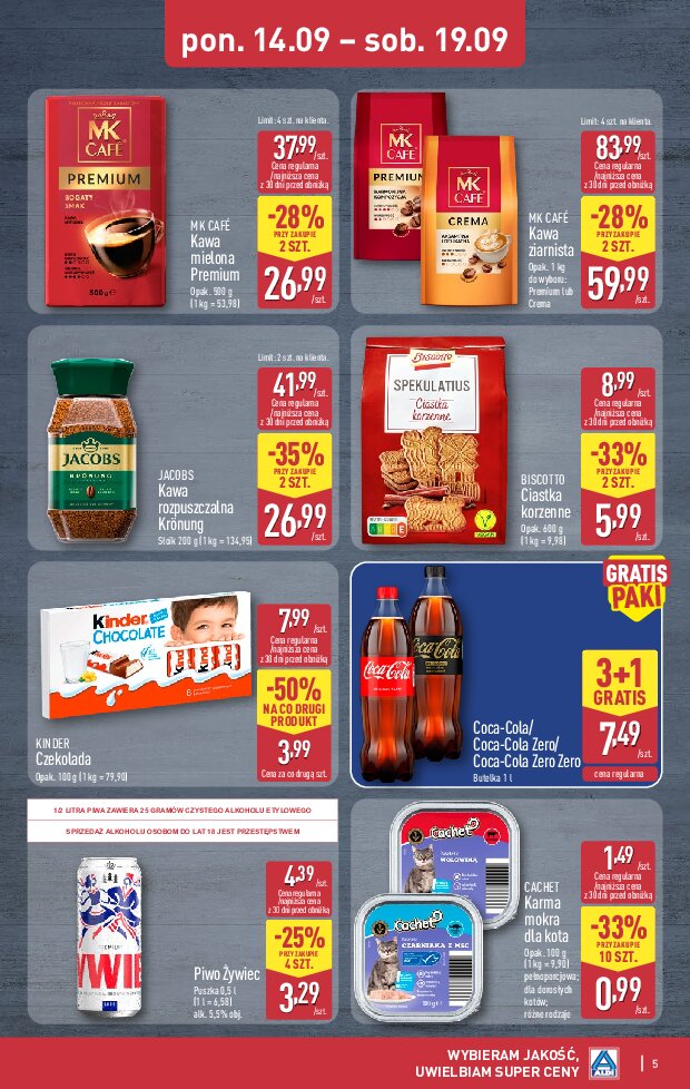 Gazetka Aldi 17/09/2026 – 19/09/2026 - gazetki promocyjne str. 5