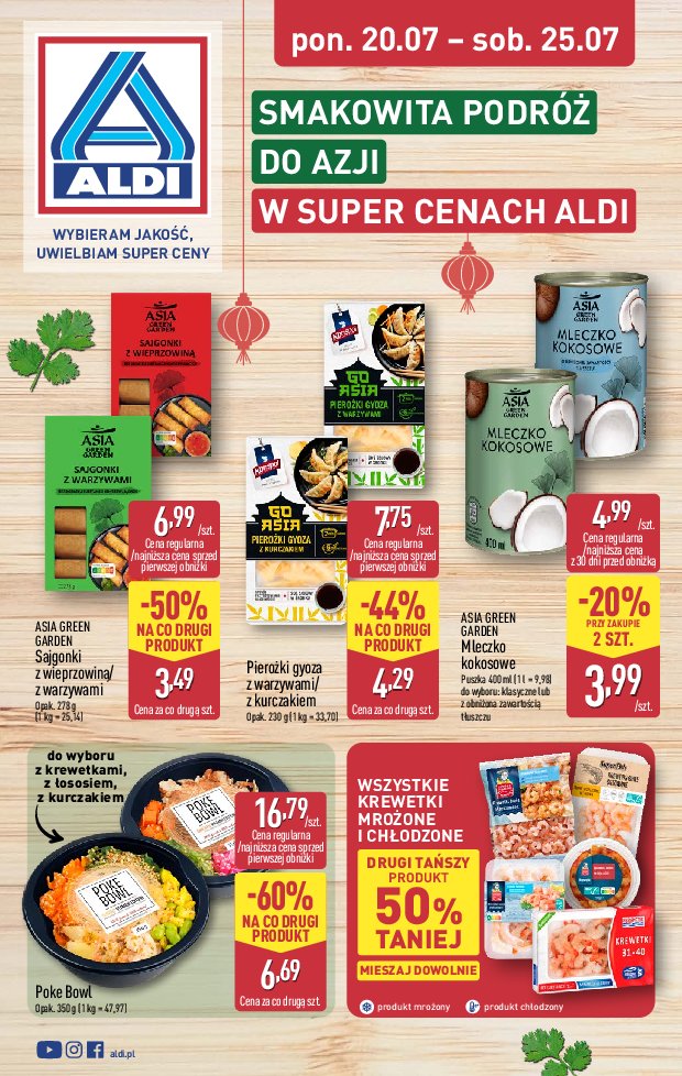 Gazetka Aldi 20/07/2026 – 25/07/2026