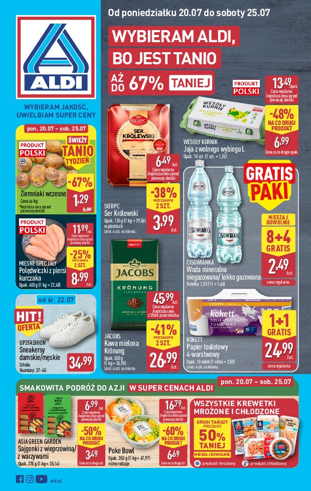 Gazetka Aldi 20/07/2026 – 25/07/2026