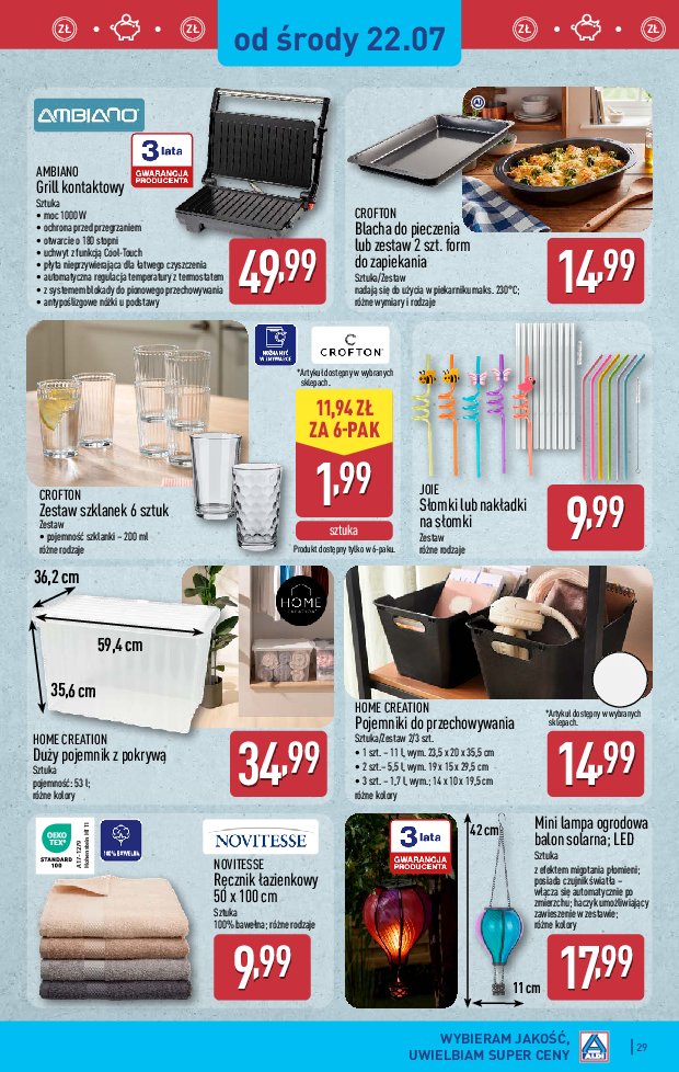 Gazetka Aldi 20/07/2026 – 25/07/2026 - strona 29
