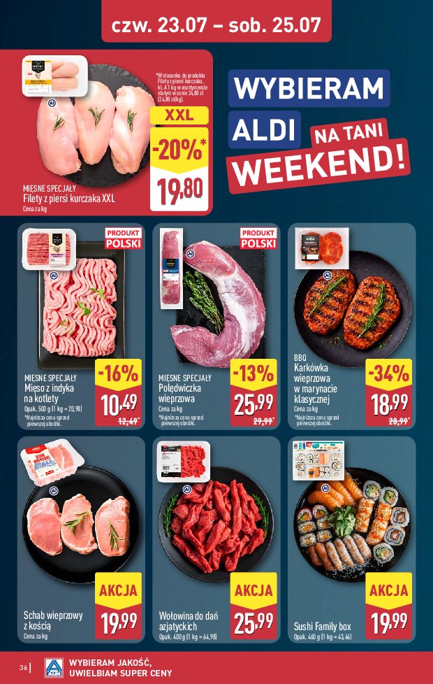 Gazetka Aldi 20/07/2026 – 25/07/2026 - strona 36