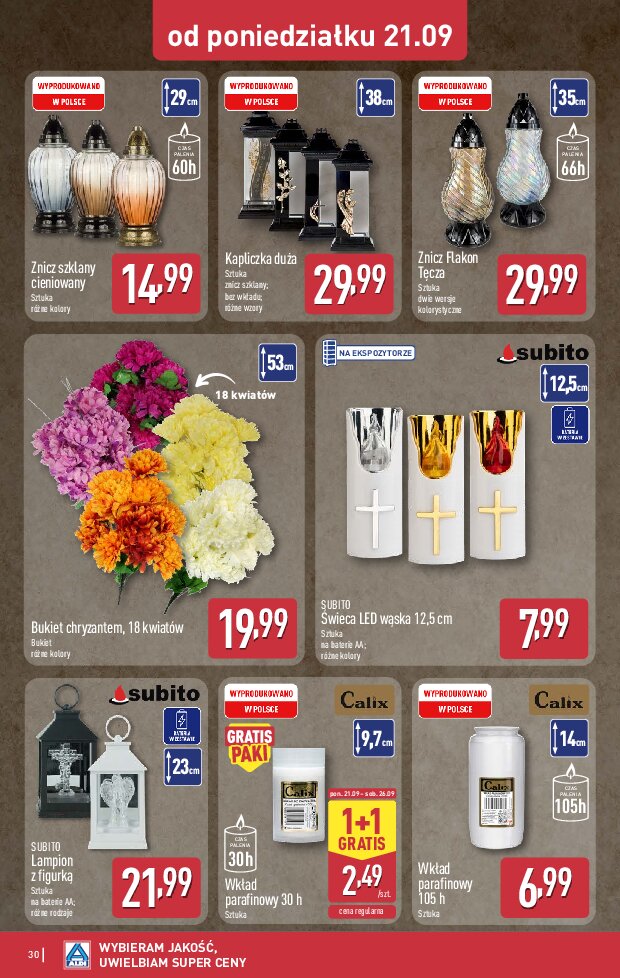 Gazetka Aldi 21/09/2026 – 26/09/2026 - gazetki promocyjne str. 30