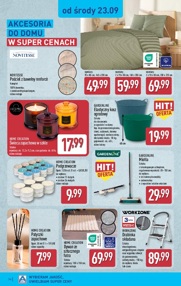 Gazetka Aldi 21/09/2026 – 26/09/2026 - gazetki promocyjne str. 34
