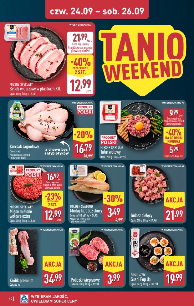 Gazetka Aldi 21/09/2026 – 26/09/2026 - gazetki promocyjne str. 40