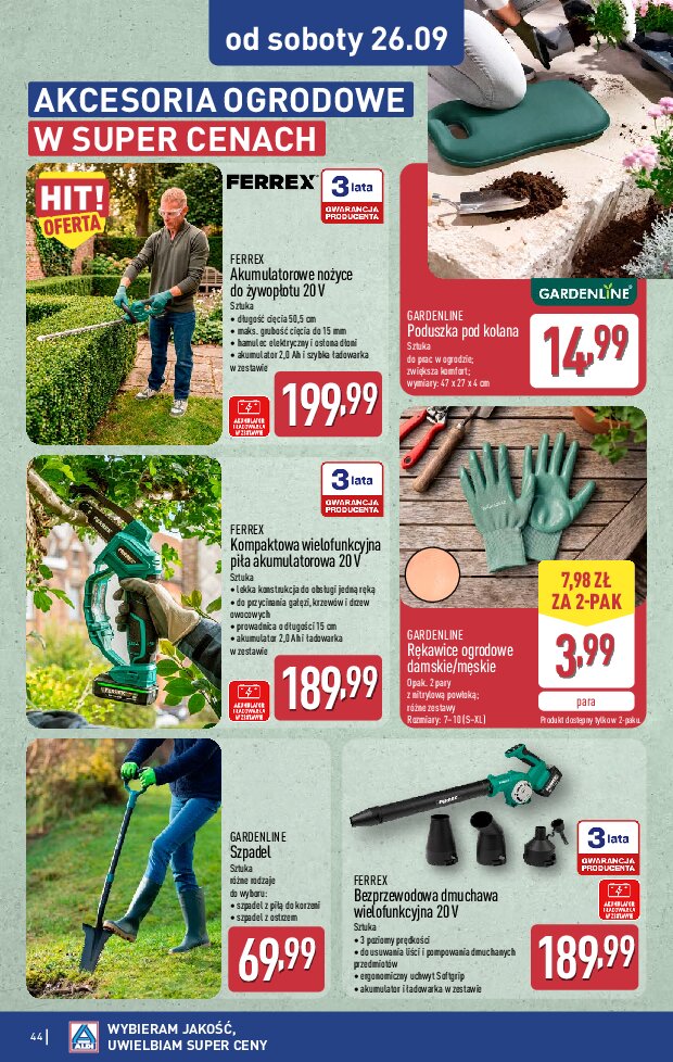 Gazetka Aldi 21/09/2026 – 26/09/2026 - gazetki promocyjne str. 44
