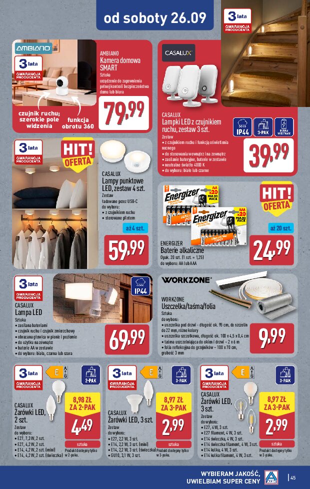 Gazetka Aldi 21/09/2026 – 26/09/2026 - gazetki promocyjne str. 45