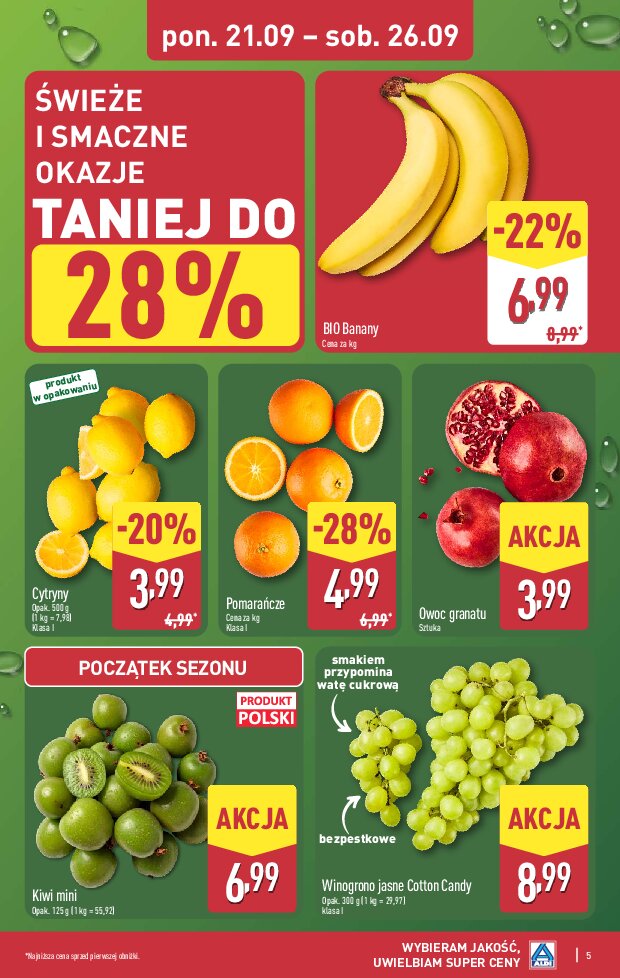 Gazetka Aldi 21/09/2026 – 26/09/2026 - gazetki promocyjne str. 5
