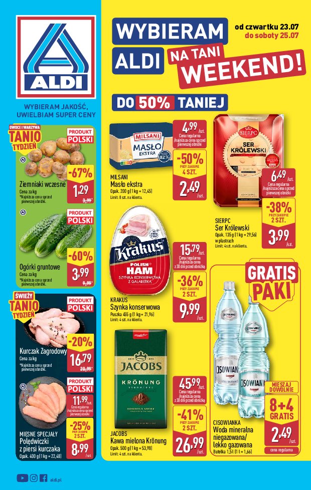Gazetka Aldi 23/07/2026 – 25/07/2026