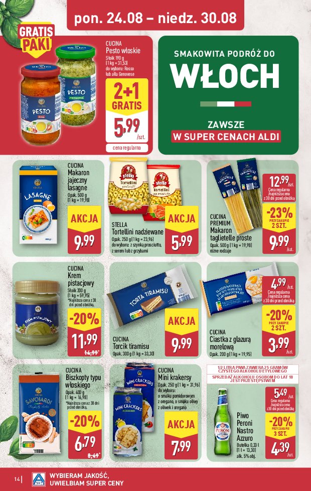 Gazetka Aldi 24/08/2026 – 30/08/2026 - gazetki promocyjne str. 14