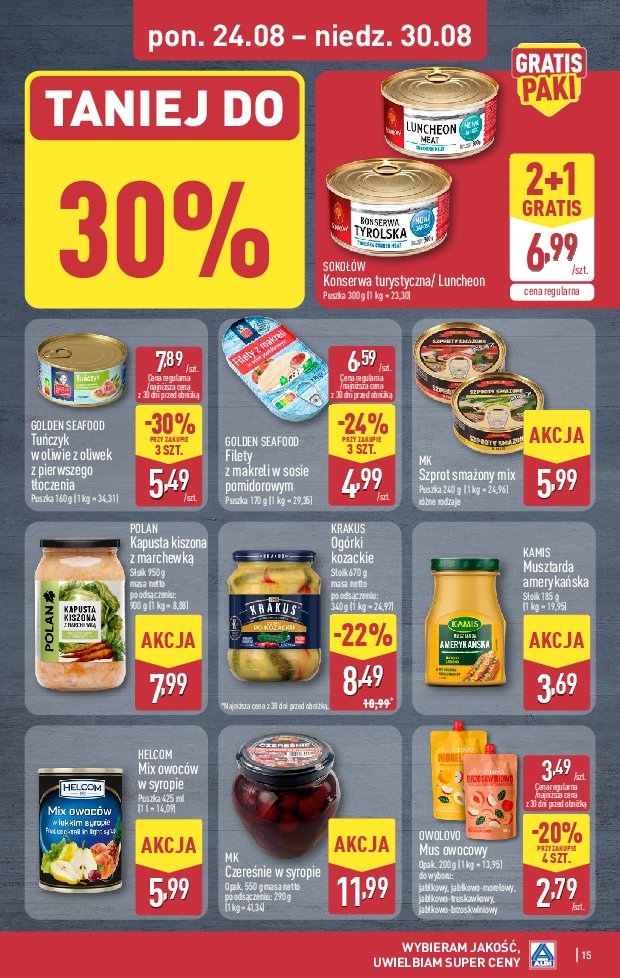Gazetka Aldi 24/08/2026 – 30/08/2026 - gazetki promocyjne str. 15